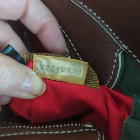 NWT Dooney & Bourke Chestnut Florentine Leather Shopper Bag with Zip Clos… - Picture 3 of 16